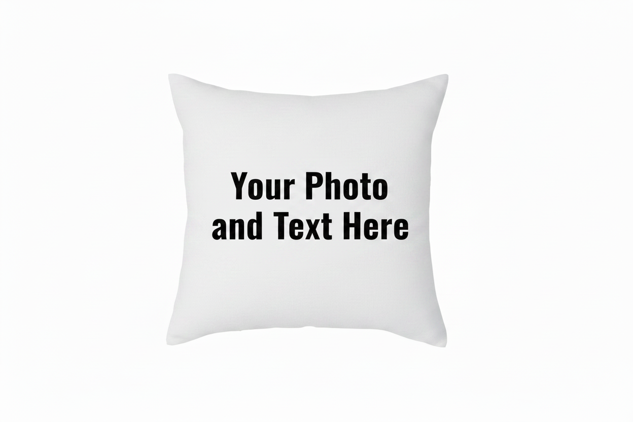 Custom Name Cushion Cover | Personalized Double-Sided Pillow Case