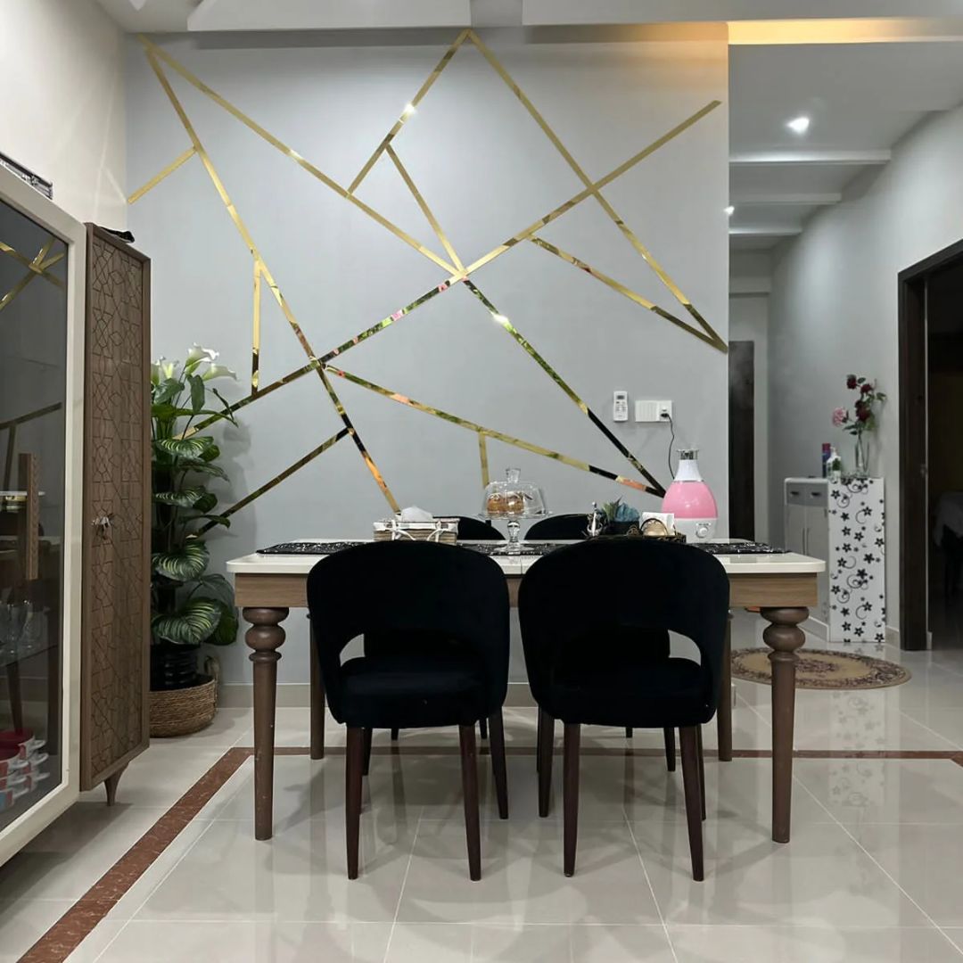 Acrylic Strips 8 Feet Bundle for Wall Decor | شرائح اكريليك ديكور حائط مودرن