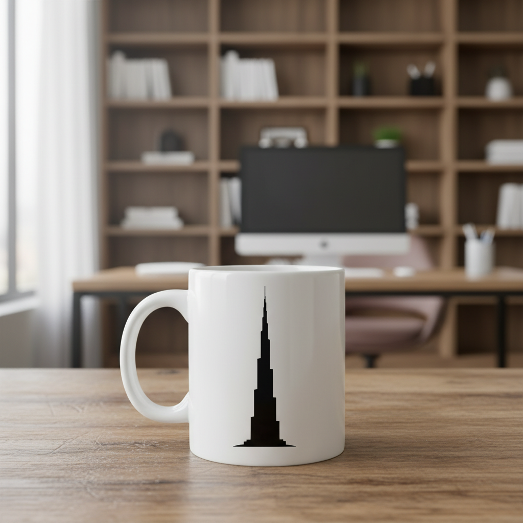 Custom Name White Ceramic Mug | Personalized Coffee Cup