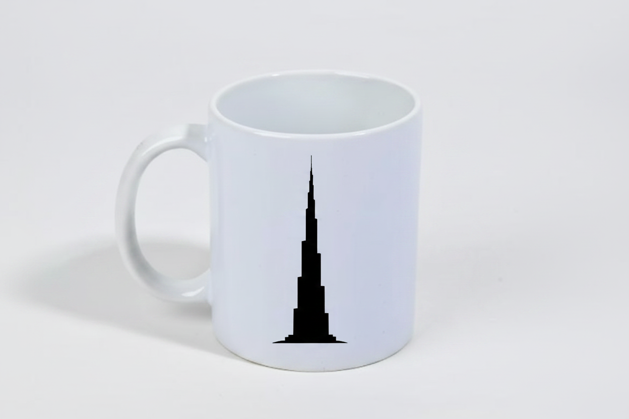 Custom Name White Ceramic Mug | Personalized Coffee Cup