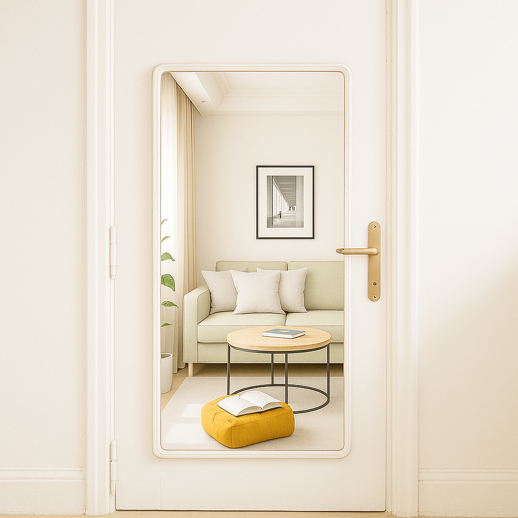 Full Length Large Size Acrylic Mirror A+ Grade