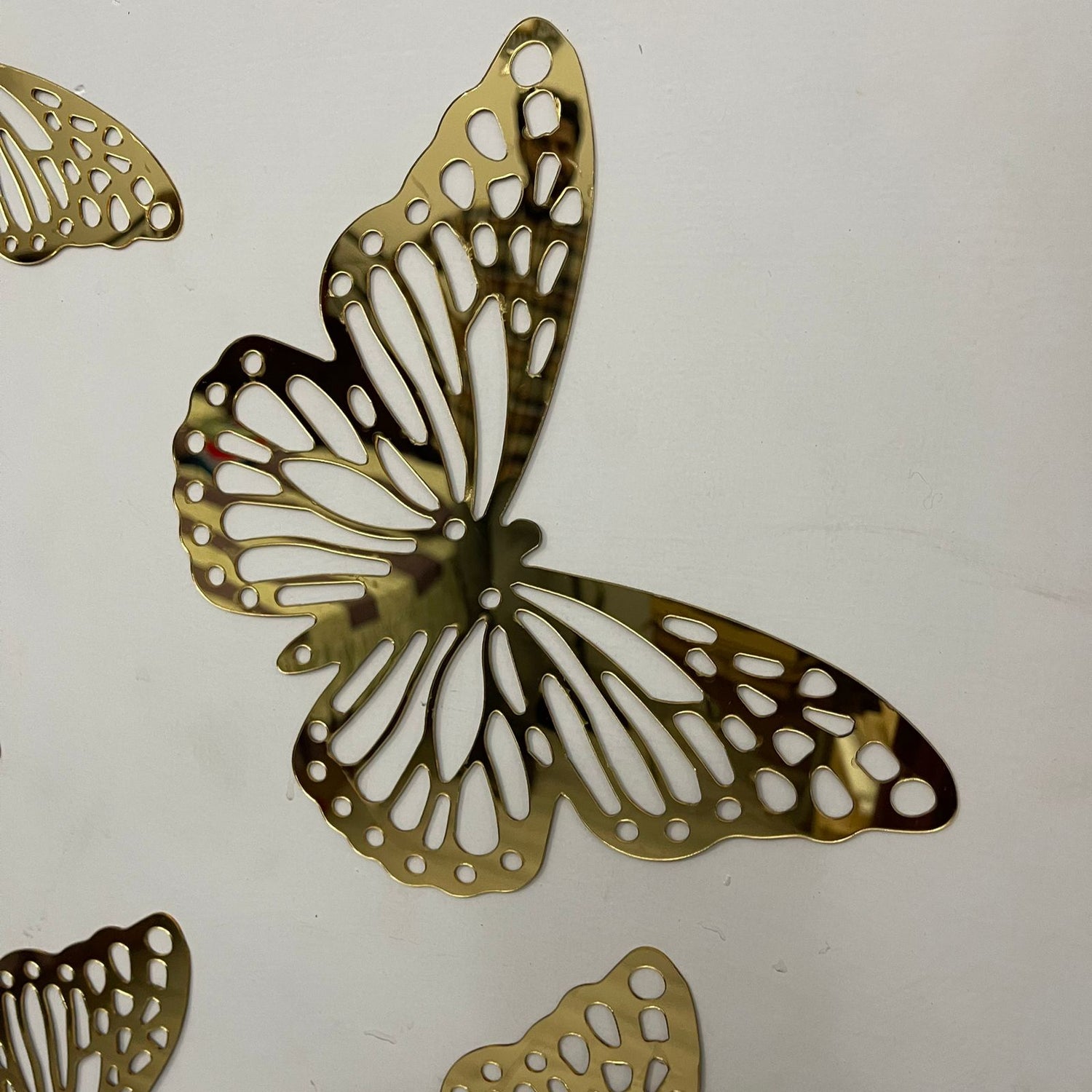 New 2026 Style Acrylic Mirror butterflies set for Wall Decor