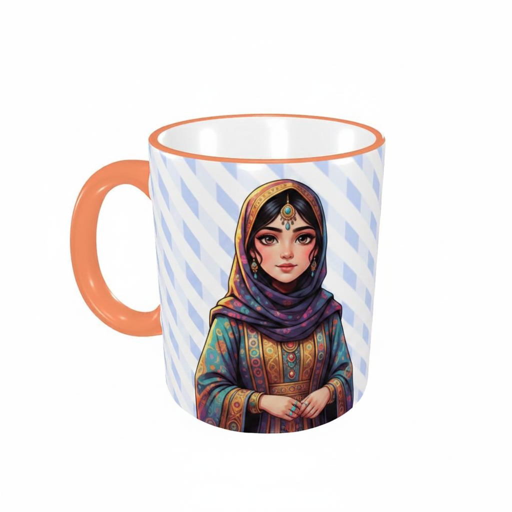 Custom Name Ceramic Mug Saudi Arabia | Personalized Coffee Cup
